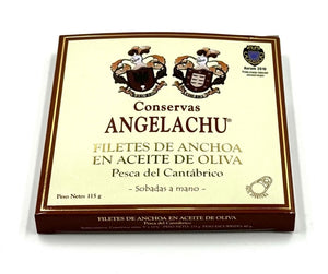 Petits filets d'anchois de Cantabrie - Angelachu - enboite.ch