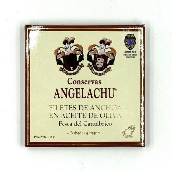 Petits filets d'anchois de Cantabrie - Angelachu - enboite.ch